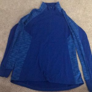 quarter zip athletic jacket